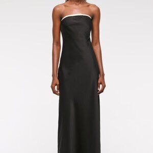 Abercrombie & Fitch Julia Slip Strapless Dress